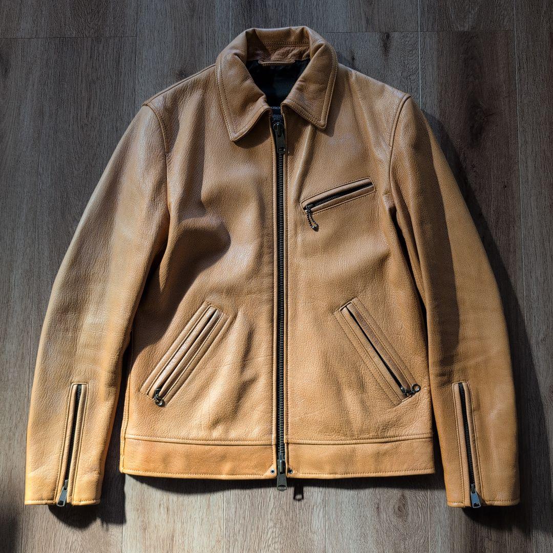 ジャックローズ シングルレザージャケット サイズ3