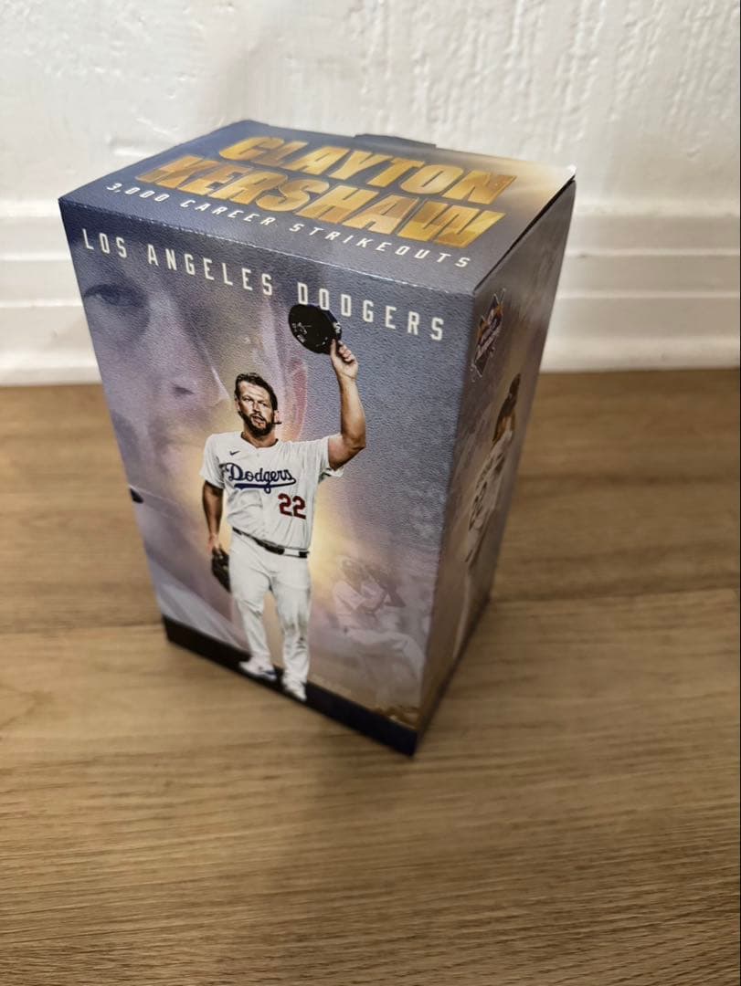 ドジャース・カーショー　3000奪三振ボブルヘッド　【9/20来場者配布品】