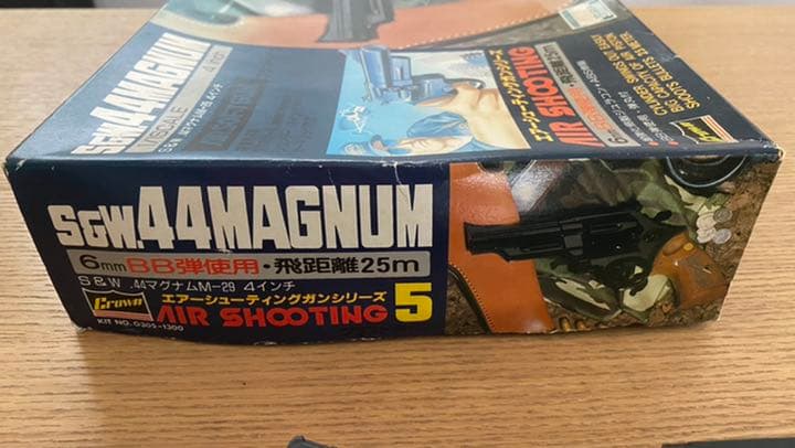S&W 44マグナム M-29 4インチ　モデルガン　エアーシューティングガン