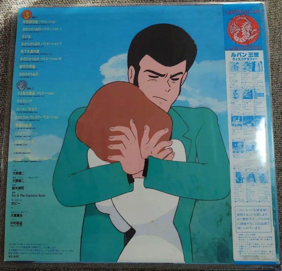 カリオストロの城 BGM集　オリジナル