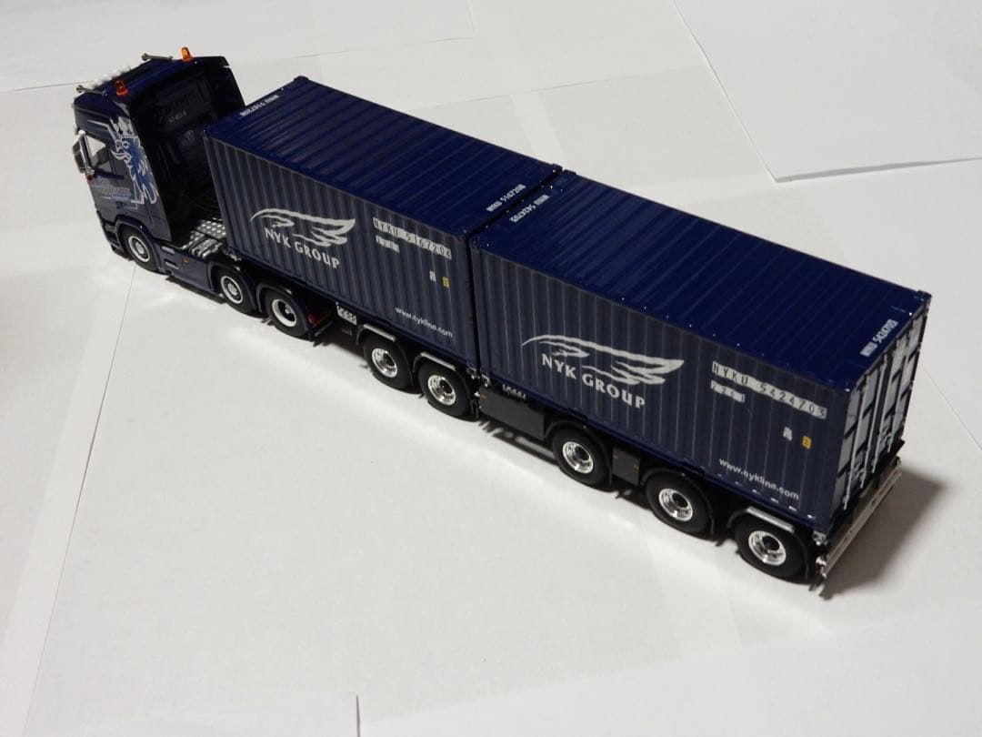 1/50 WSI スカニア R500 コンテナ　20ft コンビ　トレーラー