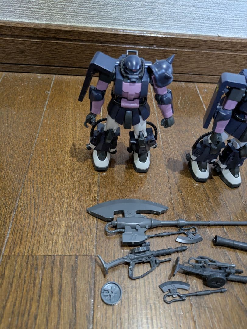 プラモデル ガンダム　ガンプラ　オリジン　HG 高機動型ザク　ジャンク 他　武器