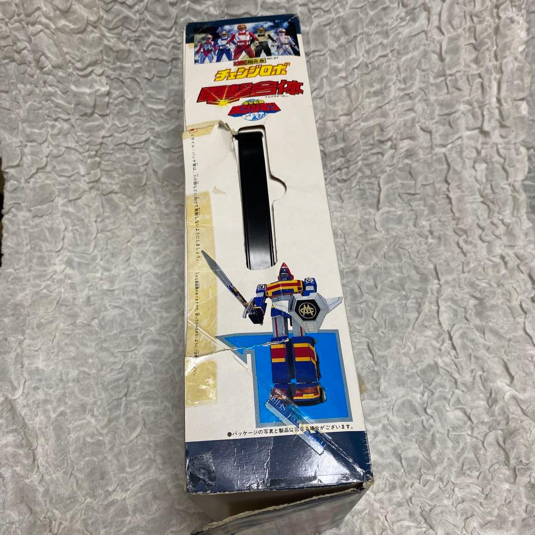 DX超合金　電撃合体チェンジロボ　アースコンバージョン　電撃戦隊チェンジマン