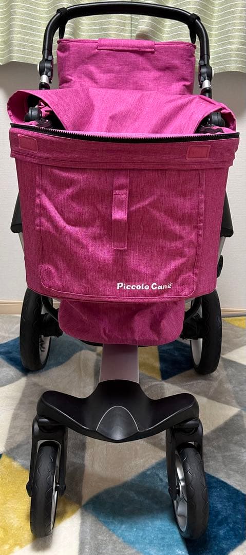 ピッコロカーネ　ベント　ピンク　ペットカート