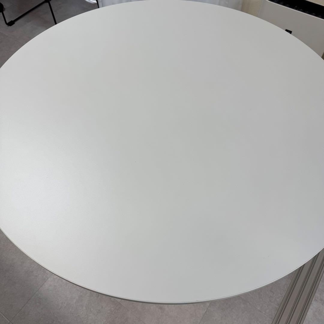 IKEA ドクスタ　ダイニングテーブル ホワイト 103cm