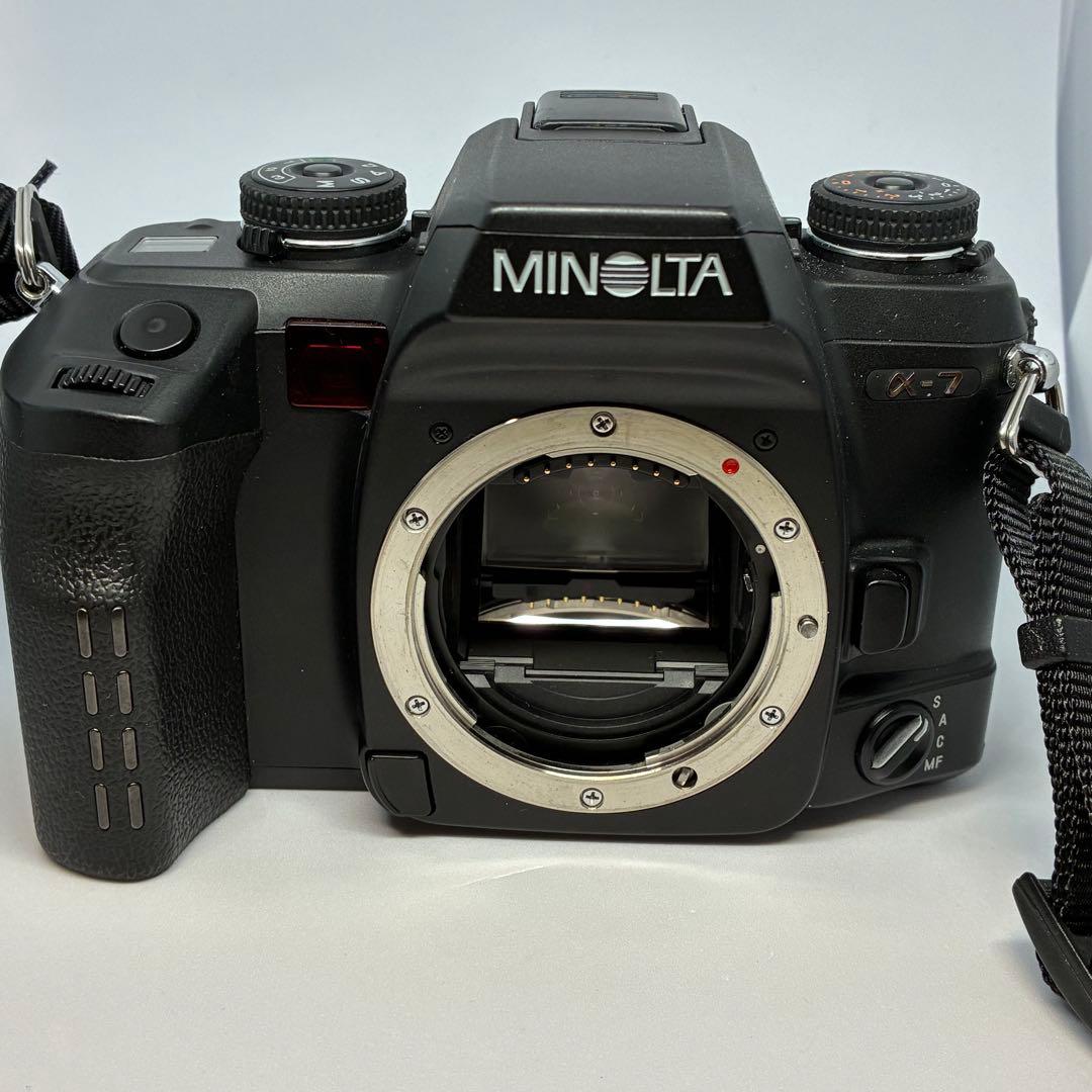 MINOLTA α-7 35mmフィルム一眼レフカメラ バッテリーグリップセット