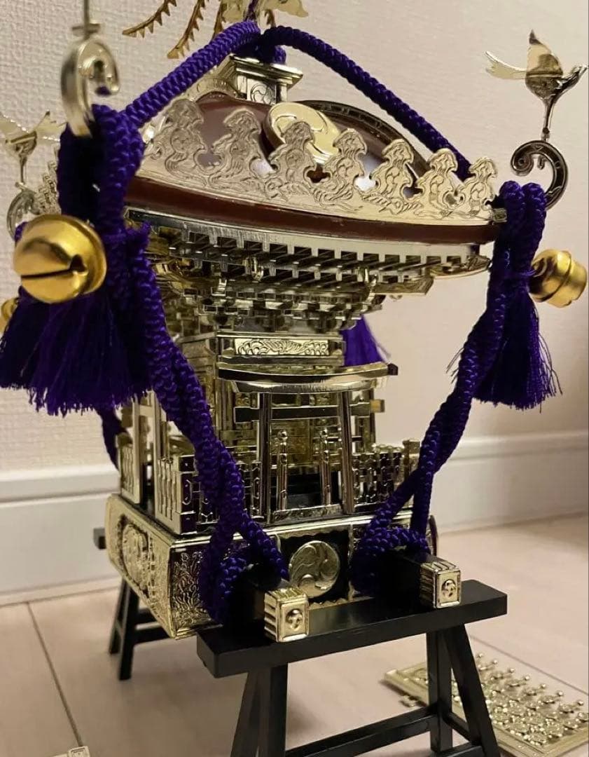 神輿プラモデル完成品 置物