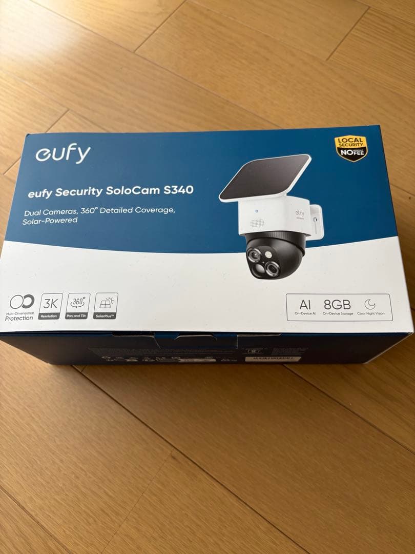 eufy Security SoloCam S340 防犯カメラAnker