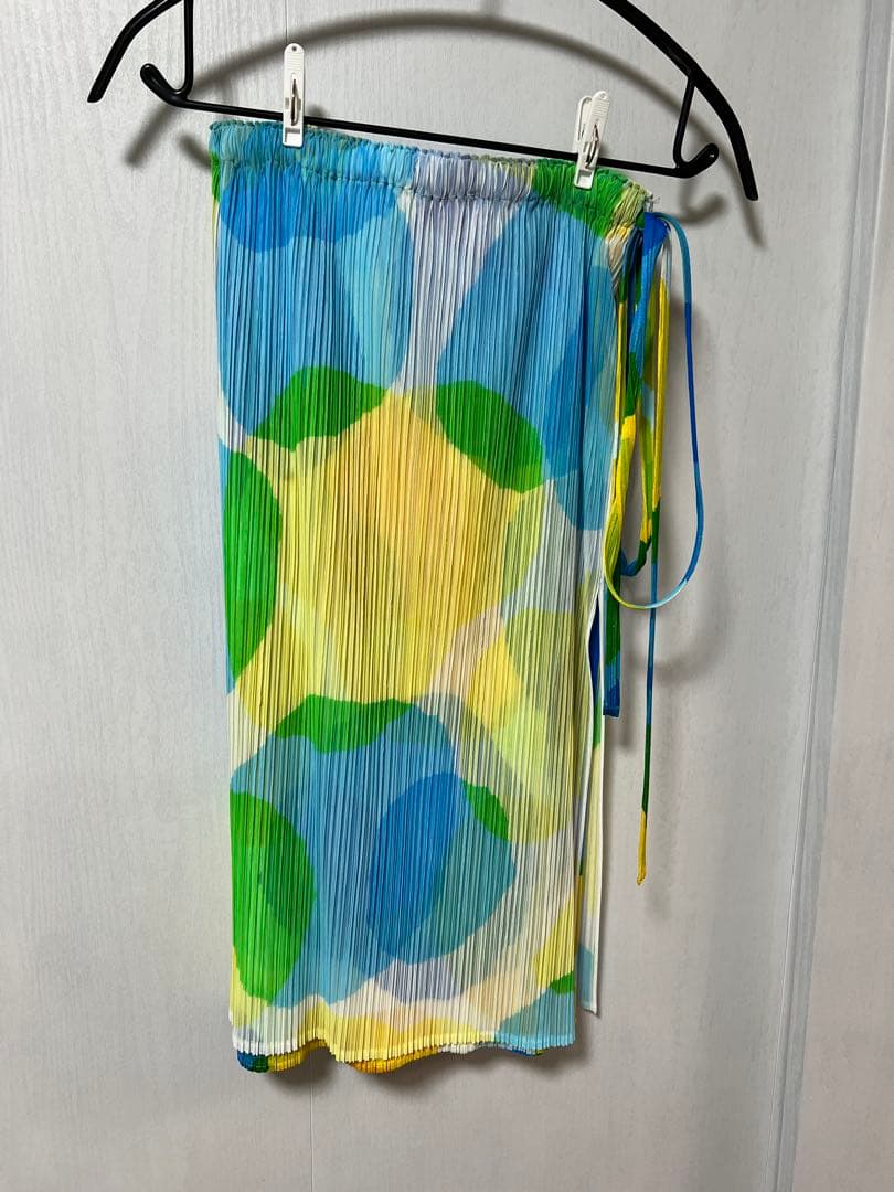 PLEATS PLEASE ISSEY MIYAKE 水玉二重重ねスカート