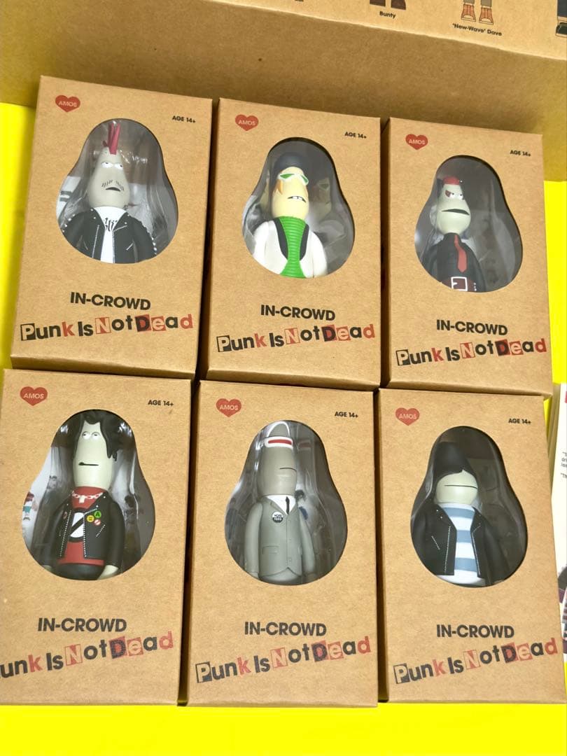 IN-CROWD Punk Is Not Dead AMOS TOY 6体