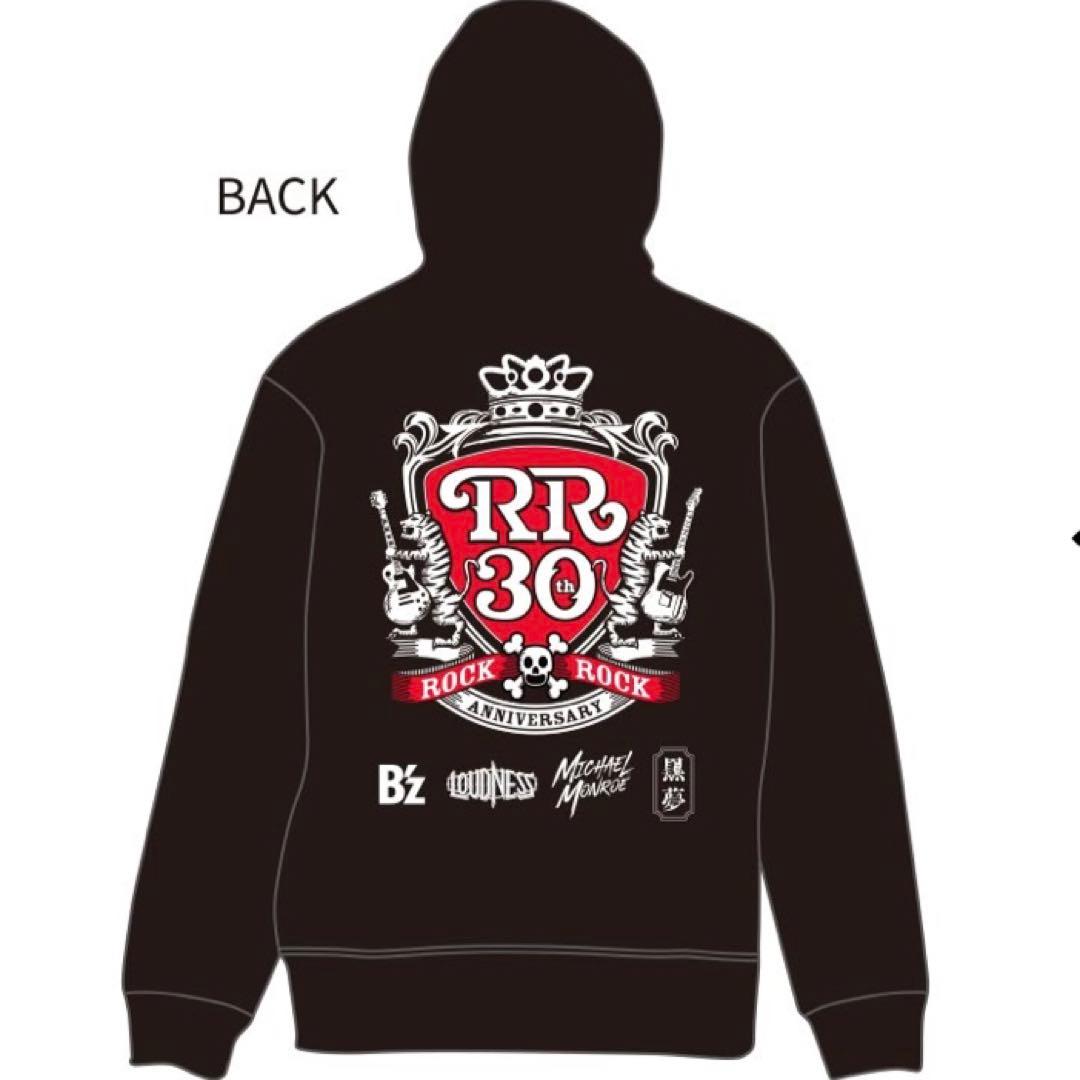 Rock Beyond 30th ジップフーディ　M パーカー　B'z 黒夢