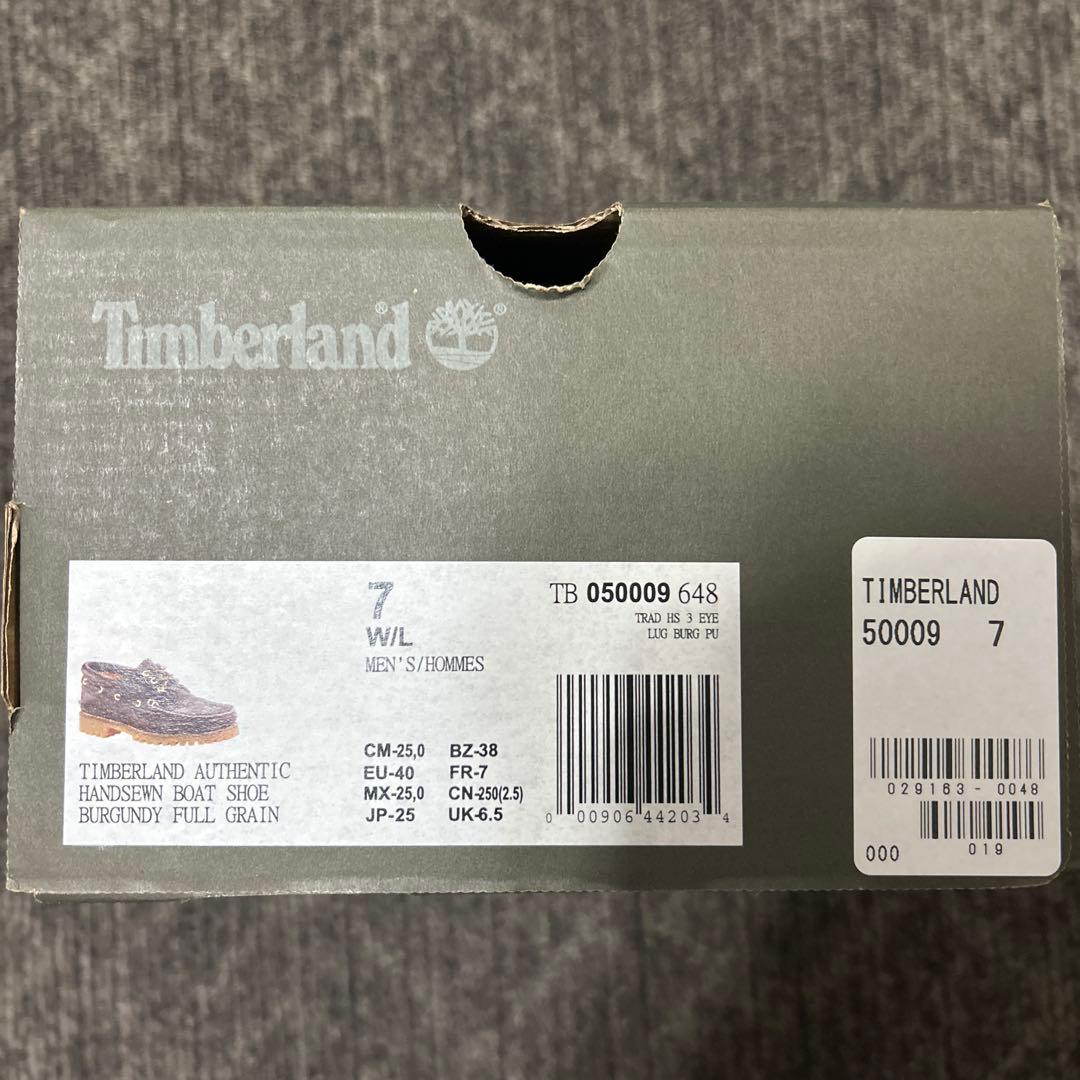 【最終値下げ】Timberland オーセンティック 3eye ボート シューズ