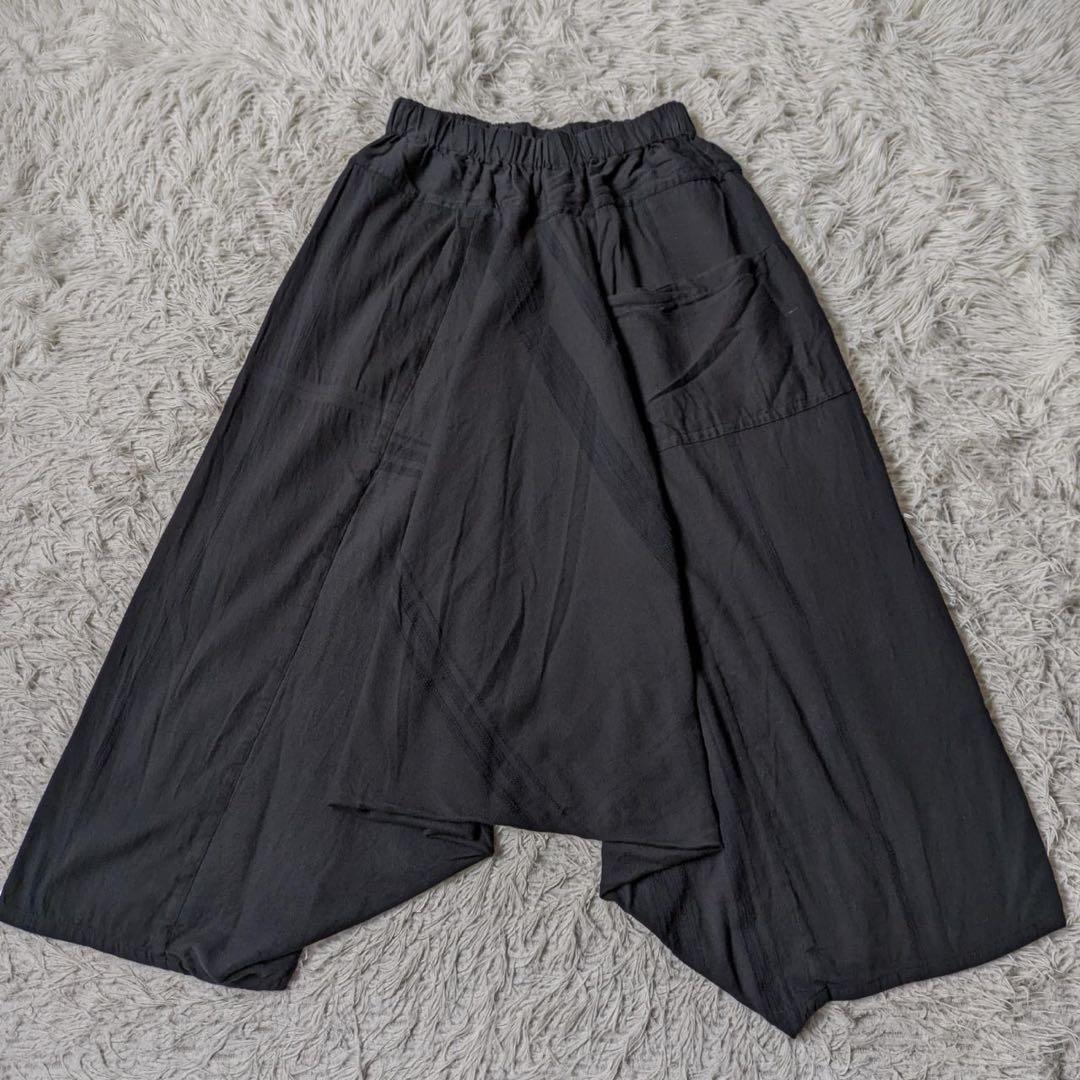 tamaki niime/タマキニイメ　コットンタルンパンツ　long Free