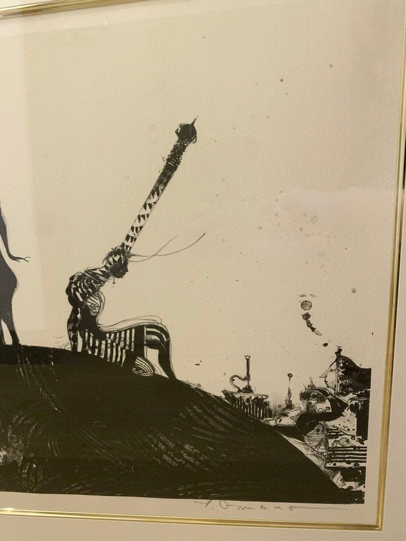 天野喜孝『サロメ』リトグラフ