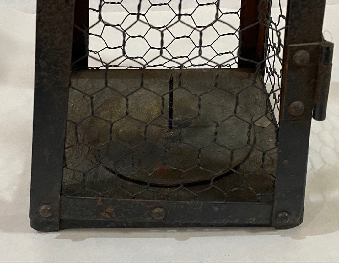 骨董　蔵行燈　灯火器