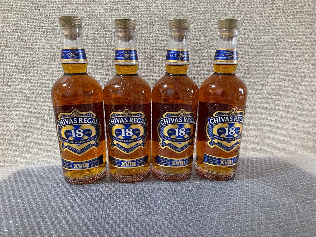 CHIVAS REGAL 18年 4本セット