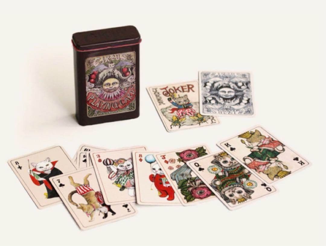 【フライヤー付】ヒグチユウコ ＊サーカス展 トランプ PLAYING CARDS