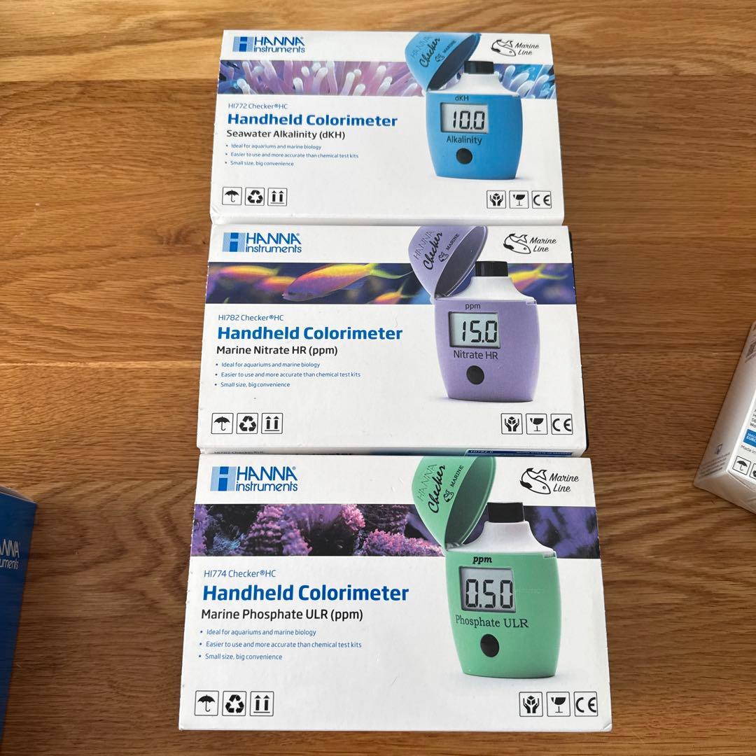 海水魚　水槽用　試験薬　海水濃度計