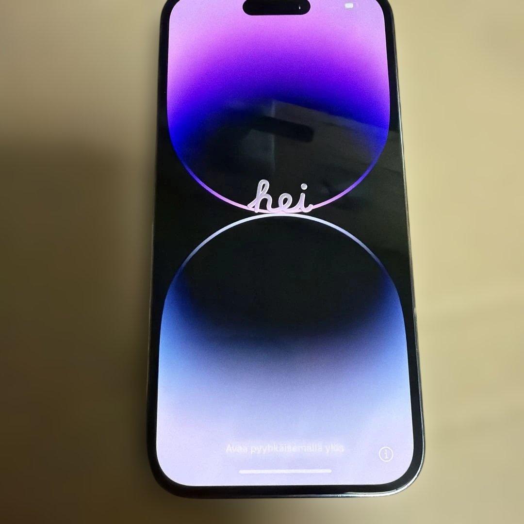 iPhone 14 pro 128gb パープル　simフリー