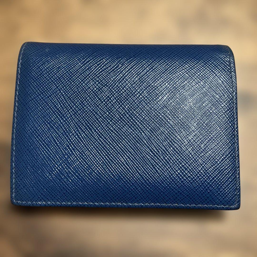 【早い者勝ち】PRADA SAFFIANO バイカラー 二つ折り財布