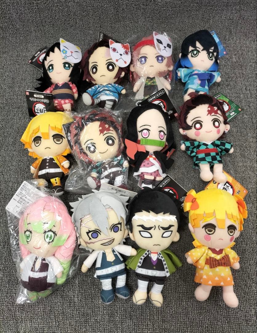 △鬼滅の刃　ともぬい　CHIBIぬい他　170体セット　フィギュア　ぬいぐるみ