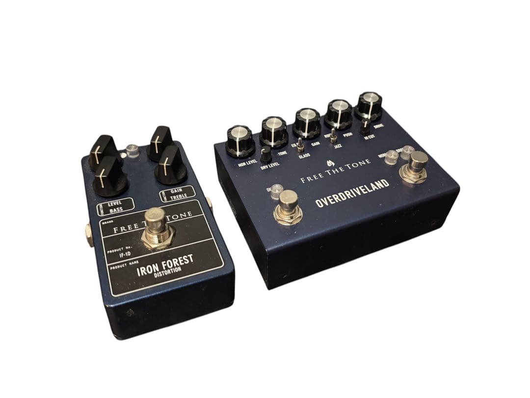 ギター free the tone overdriveland iron forest