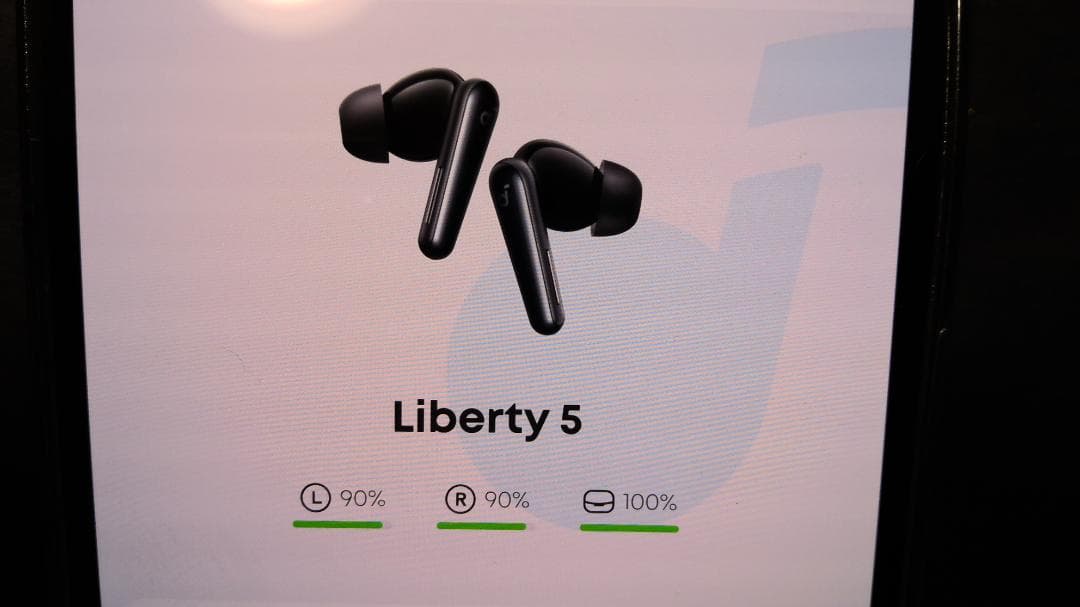 Liberty 5 ワイヤレスイヤフォン ブラック