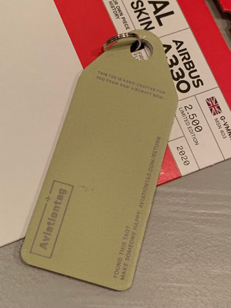 ヴァージンアトランティック エアバス A330 タグ Aviationtag