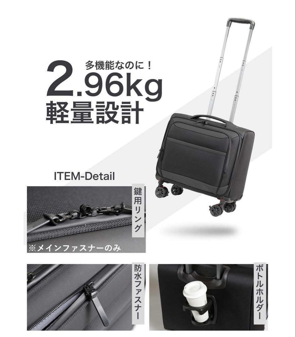 【ほぼ未使用】Proevo ビジネスキャリーケース　S 36l