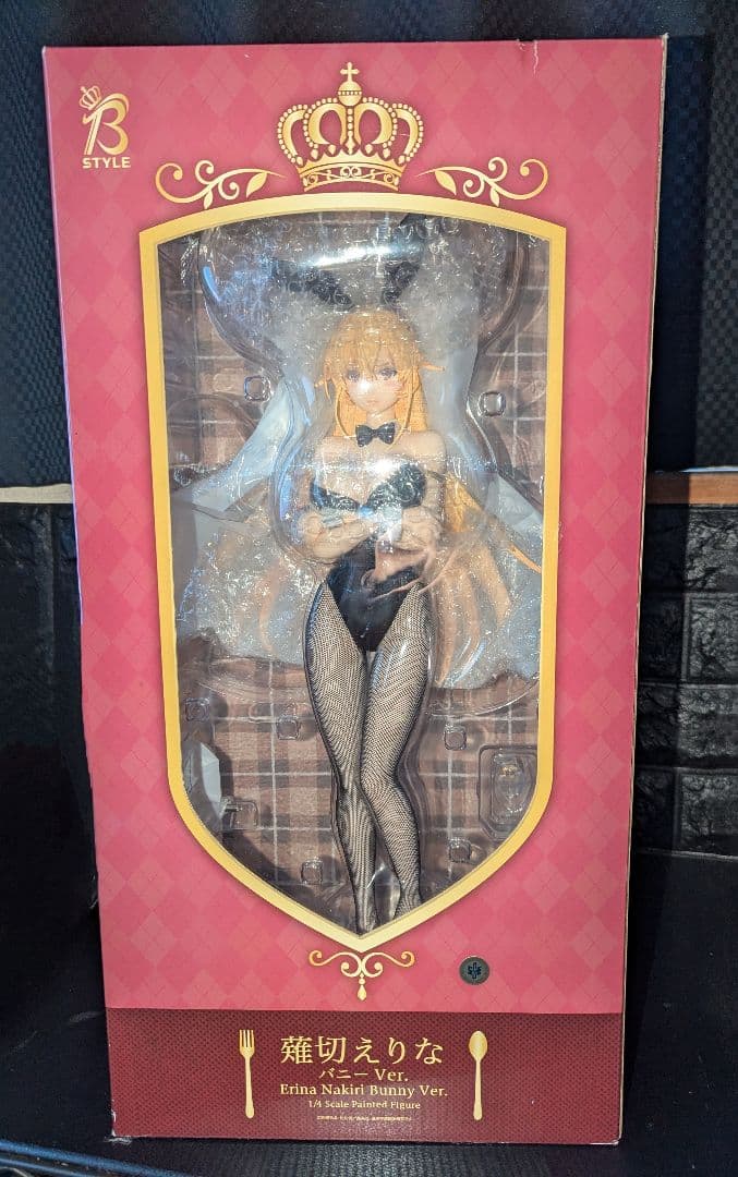 食戟のソーマ　薙切えりな　1/4スケール　フリーイング　フィギュア　バニー