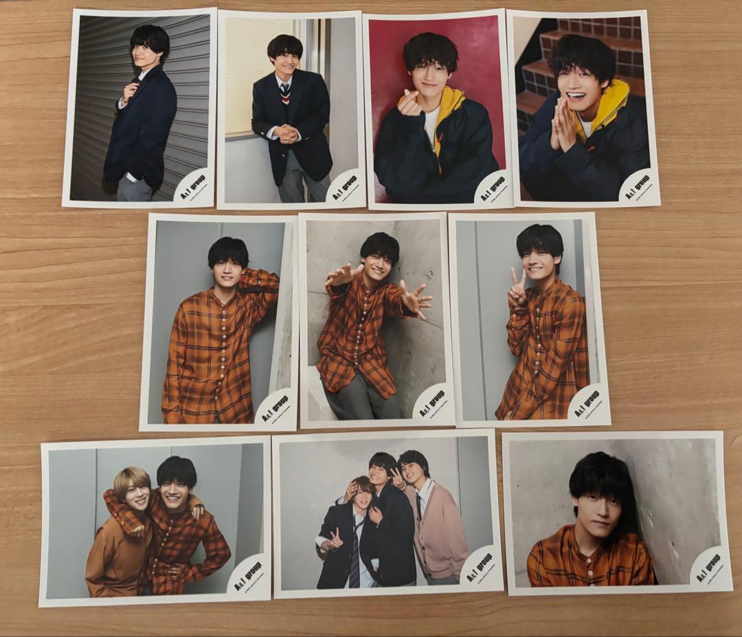 Aぇ！group 佐野晶哉 公式写真 122枚 フォトセット まとめ売り