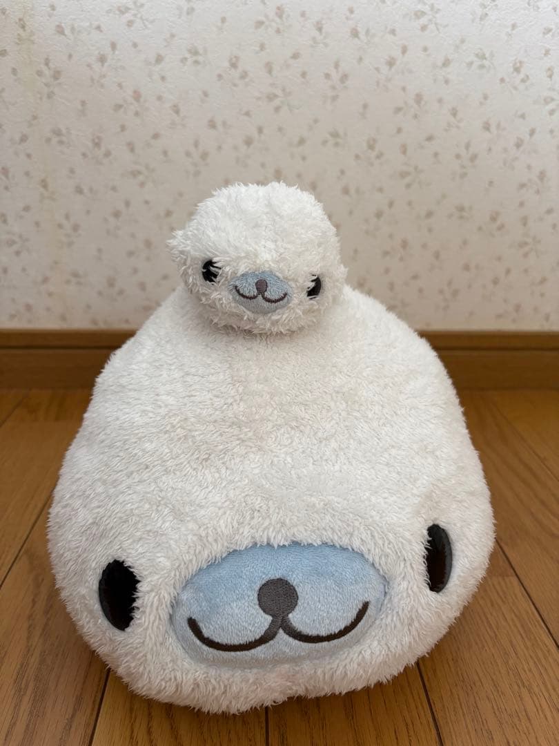 【希少】　まめゴマ　ぬいぐるみ　大小　セット　平成レトロ　サンエックス　非売品