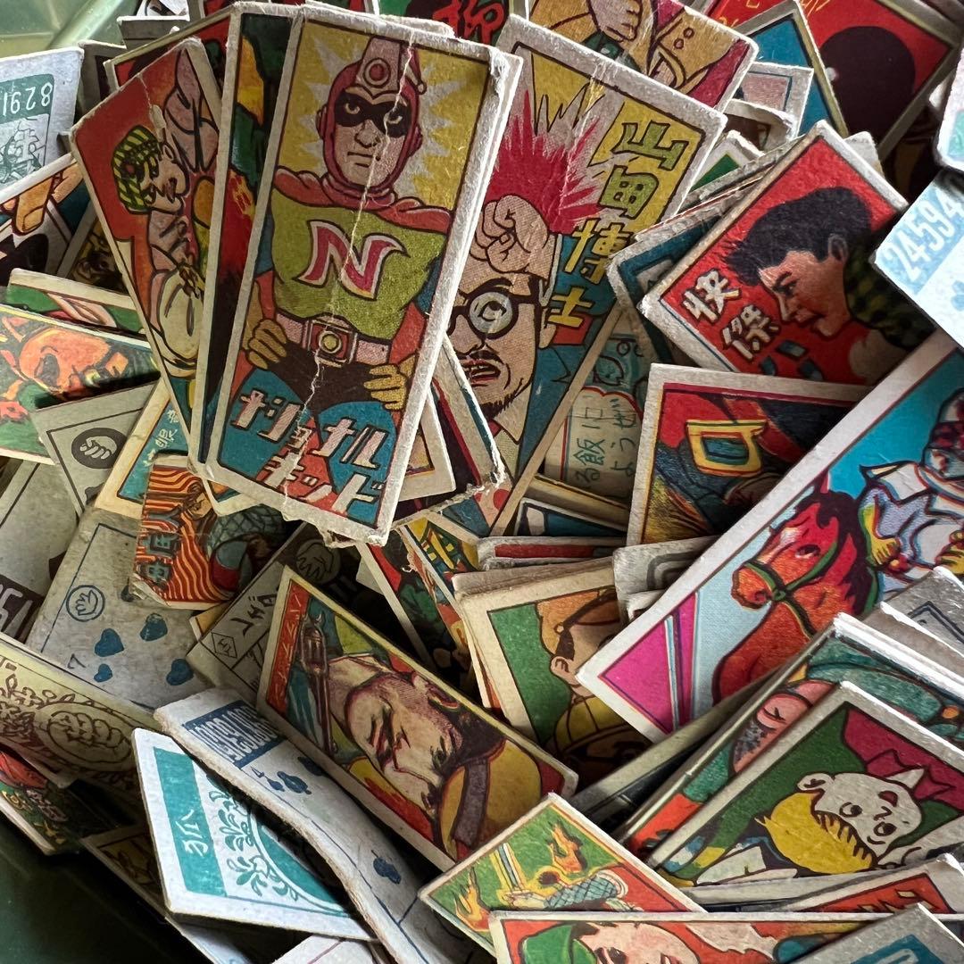 レア有り 昭和レトロ アンティーク メンコ めんこ 面子 角めんこ