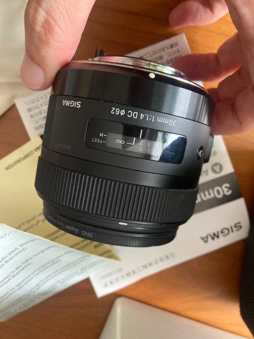 SIGMA 30mm F1.4 DC HSM レンズ　PENTAX