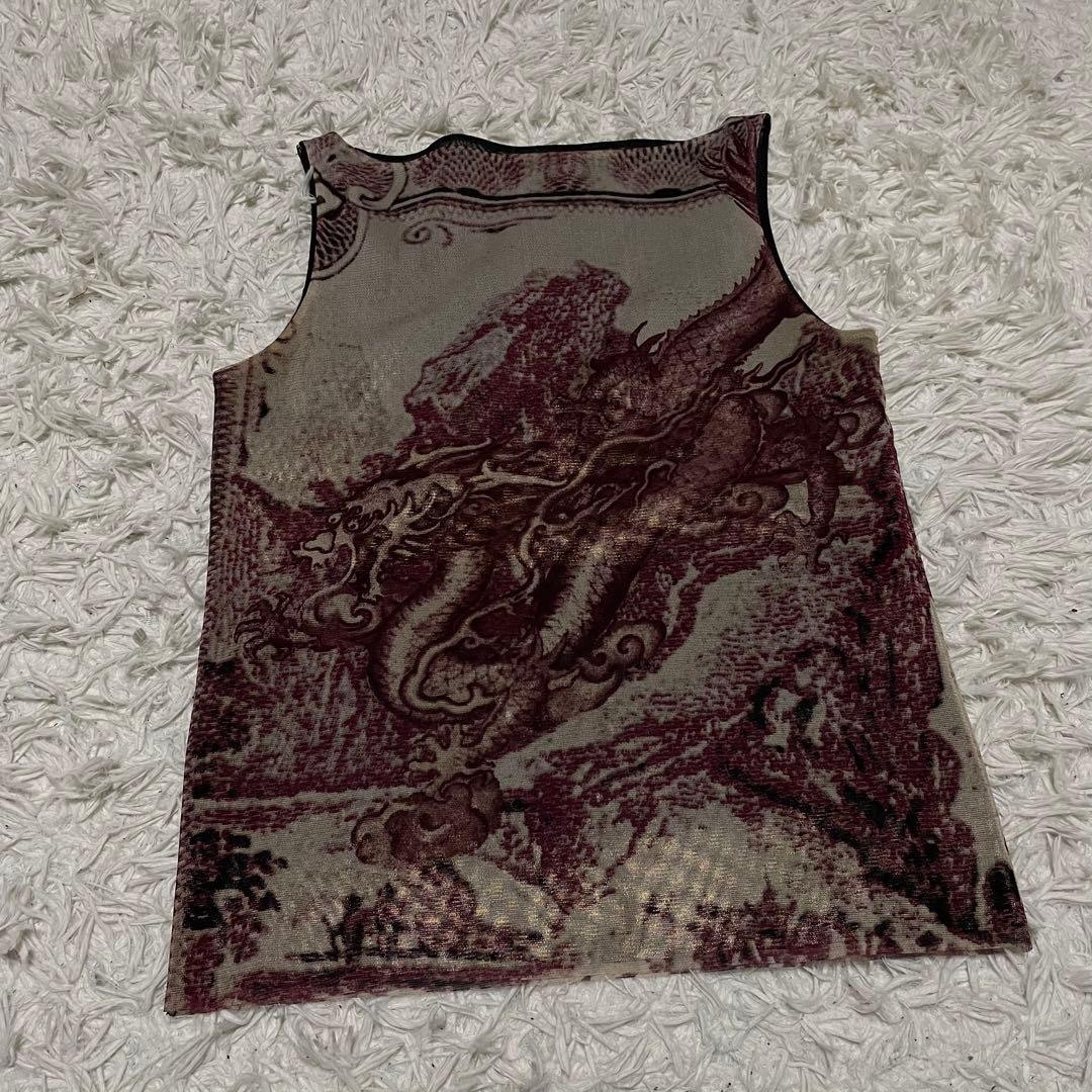 vivienne tam ヴィヴィアンタム パワーネット 上　ドラゴン