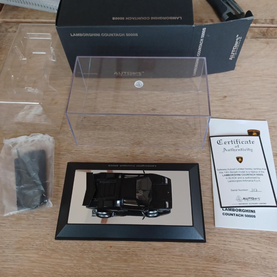 オートアート ランボルギーニ カウンタック LP500S 1/43 絶版 レア