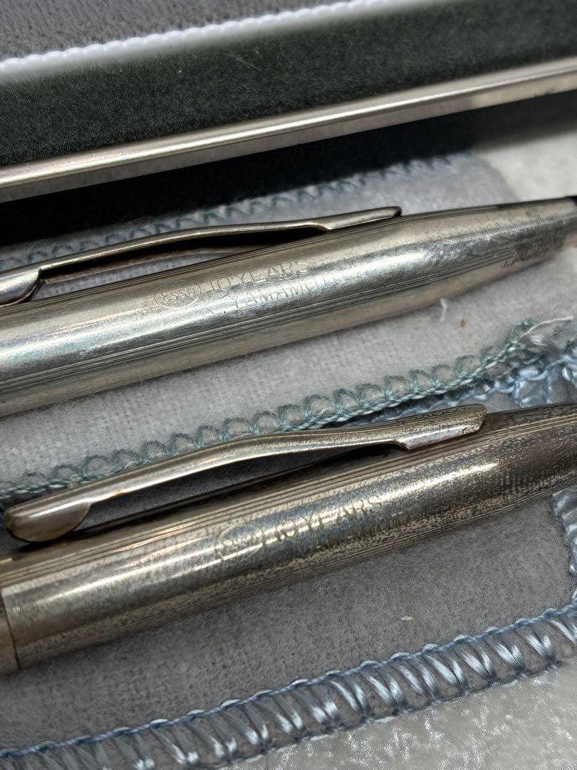 Cross クロス ボールペン＆シャーペン 銀製スターリングシルバー 2本セット