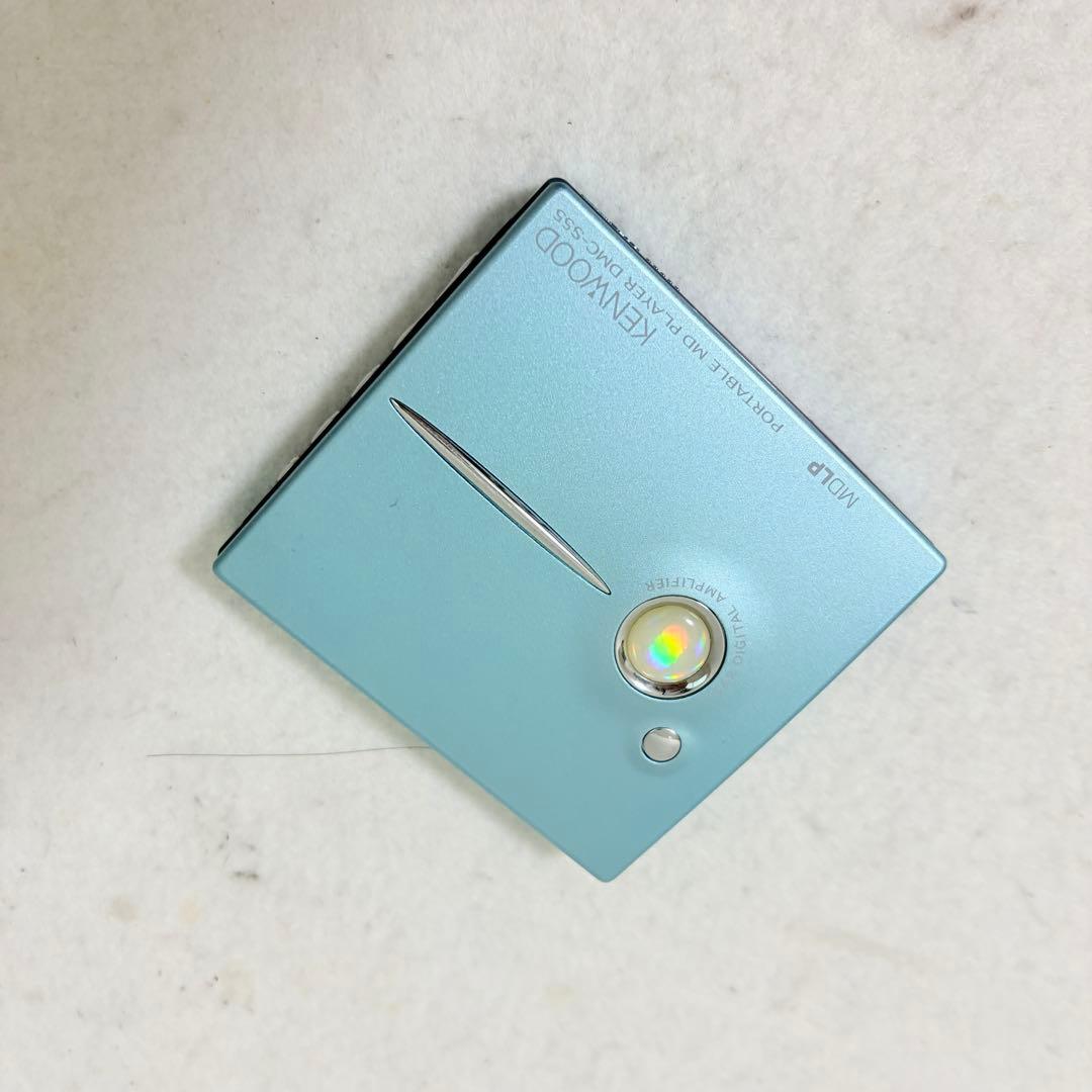 KENWOOD ポータブルMDプレーヤー DMC-S55 付属品有