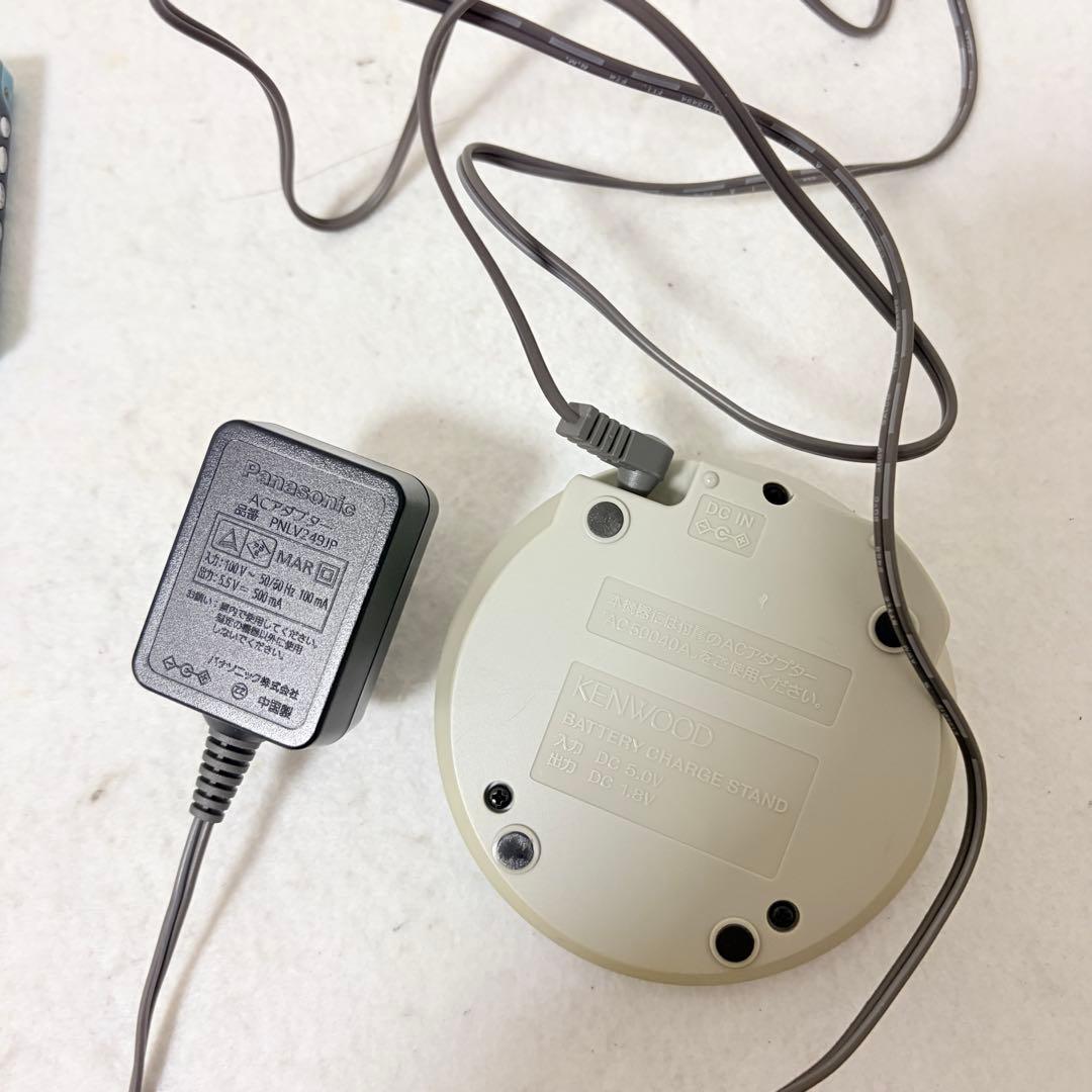 KENWOOD ポータブルMDプレーヤー DMC-S55 付属品有