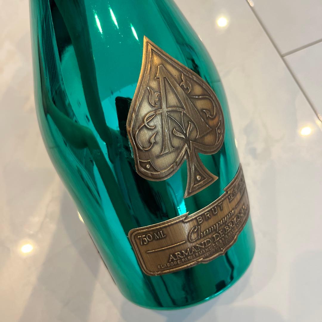 Armand de Brignac シャンパン グリーン 難あり 格安