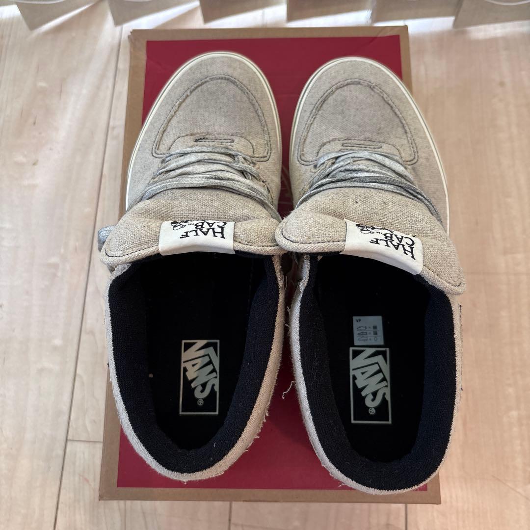 VANS HALF CAB グレー ハイカットスニーカー