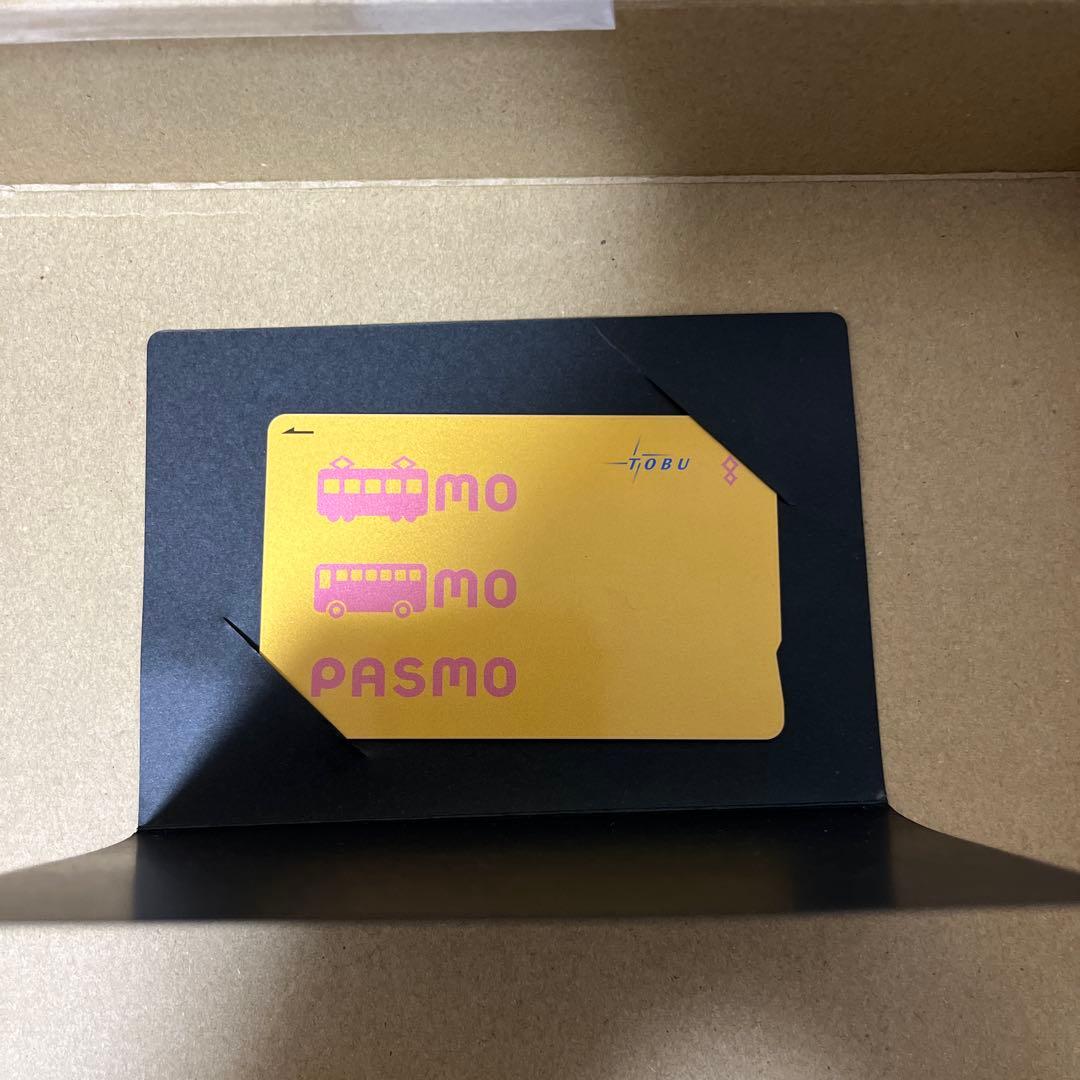 【非売品】東武鉄道120周年記念　ゴールドPASMO