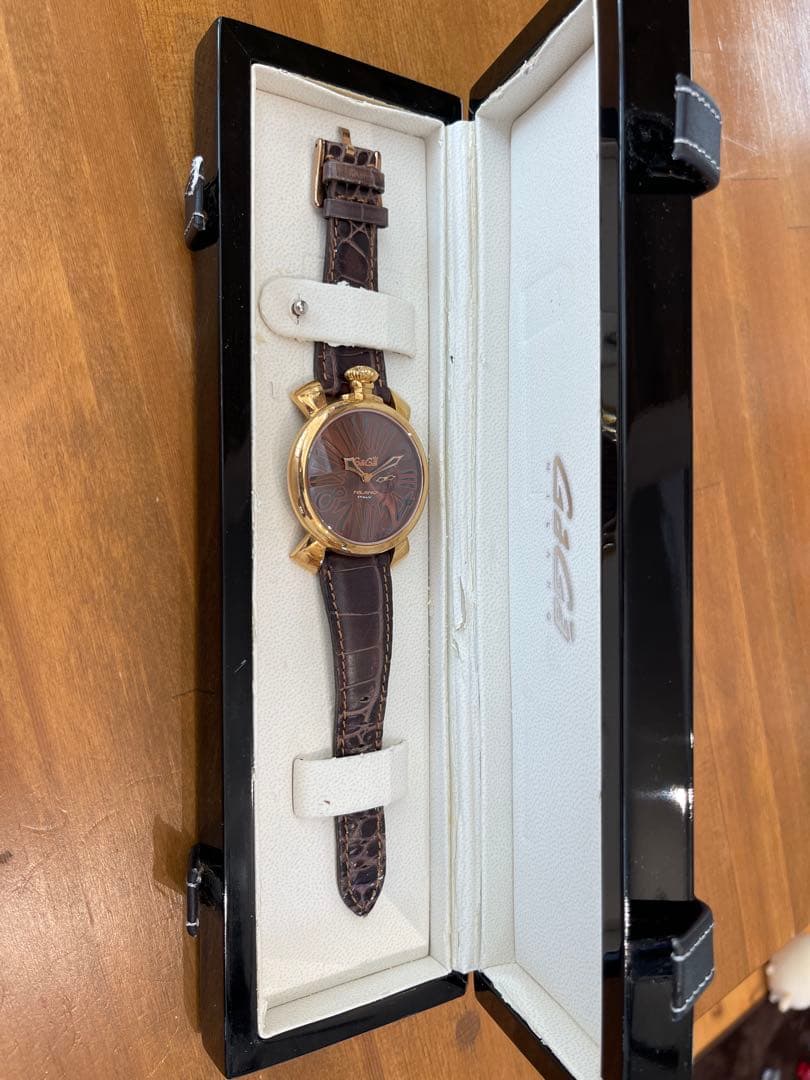 GaGa MILANO ガガミラノ MANUALE46 ゴールド 508501