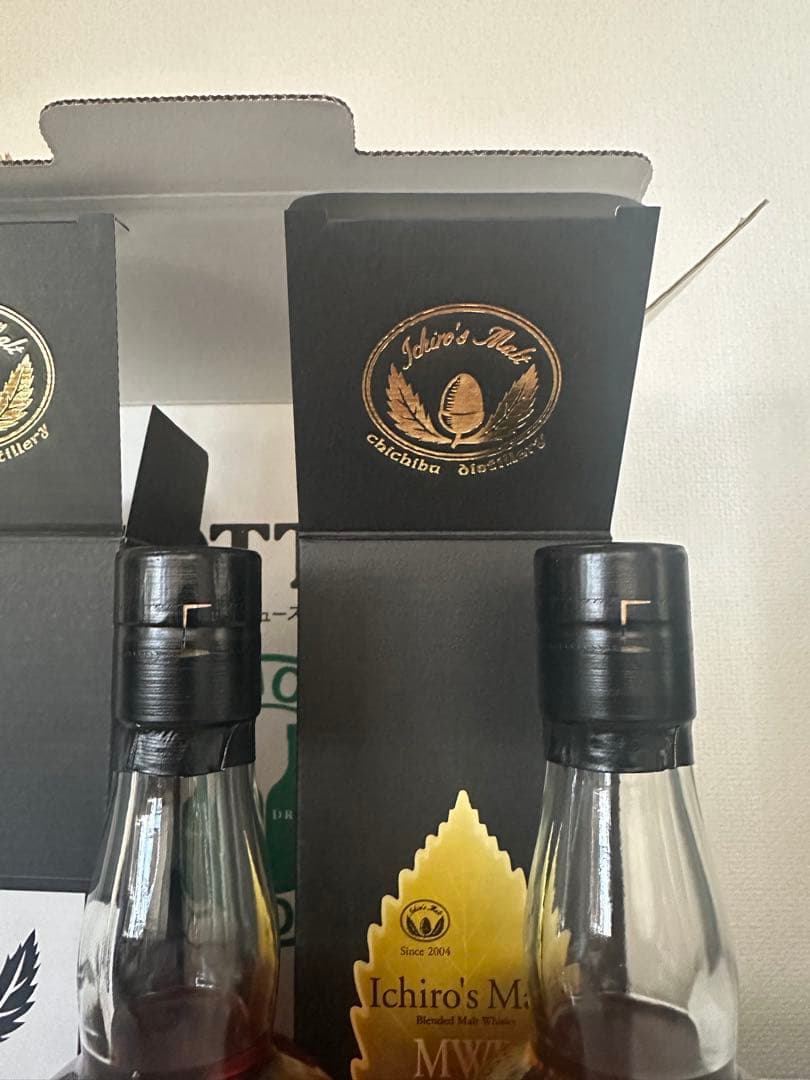 イチローズモルト20周年記念ボトル、】 イチローズモルト、ミズナラ！２本セット❗️