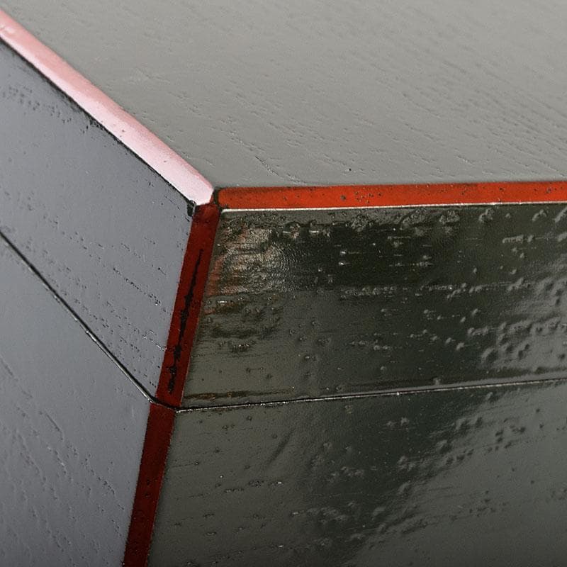 茶道具　青面朱茶箱　茶碗　金蒔絵　棗　香合など　七点　一式　仕覆付　MR9497