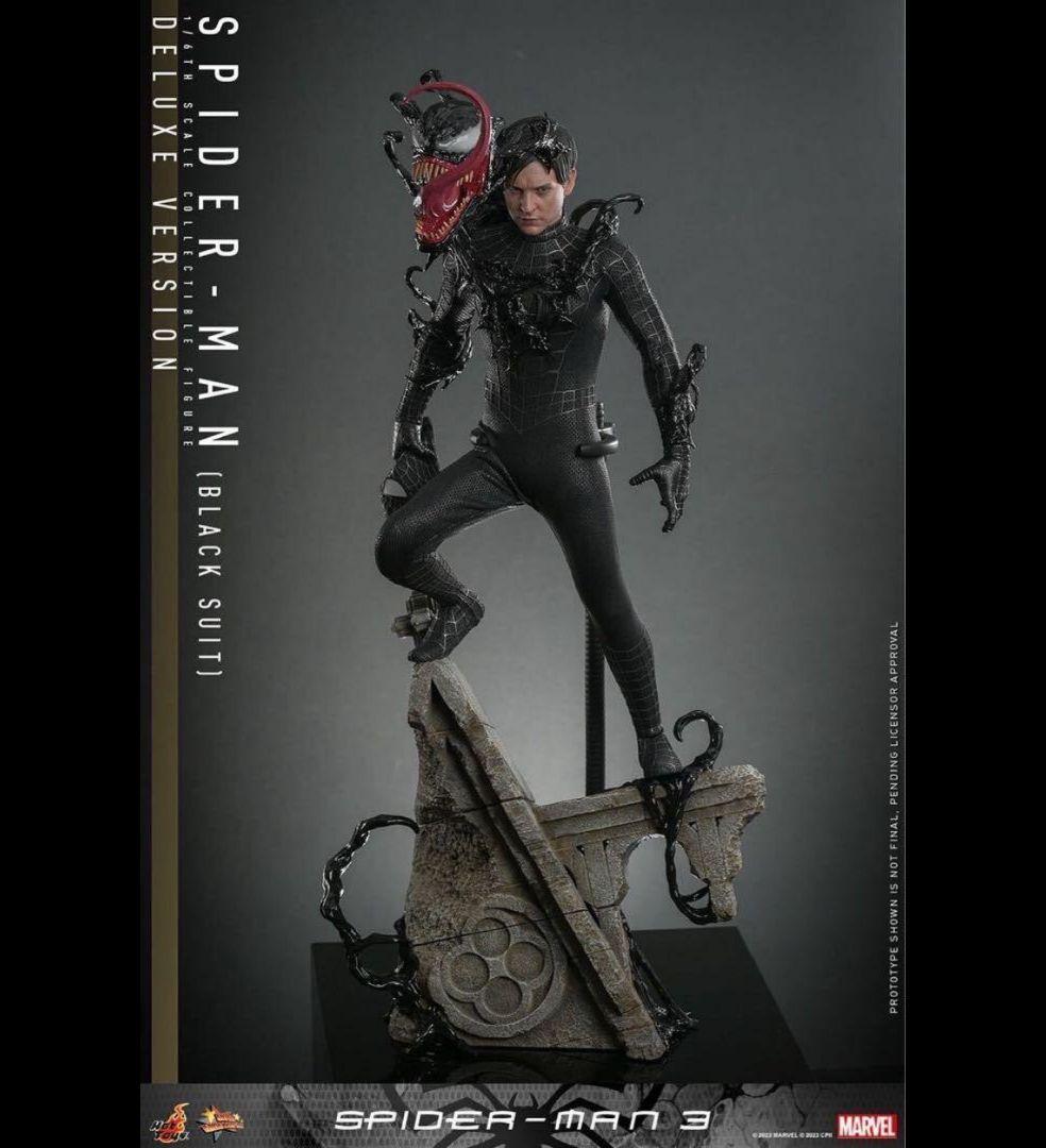 ホットトイズ MMS728b スパイダーマン3 ブラックスーツDX版 1/6