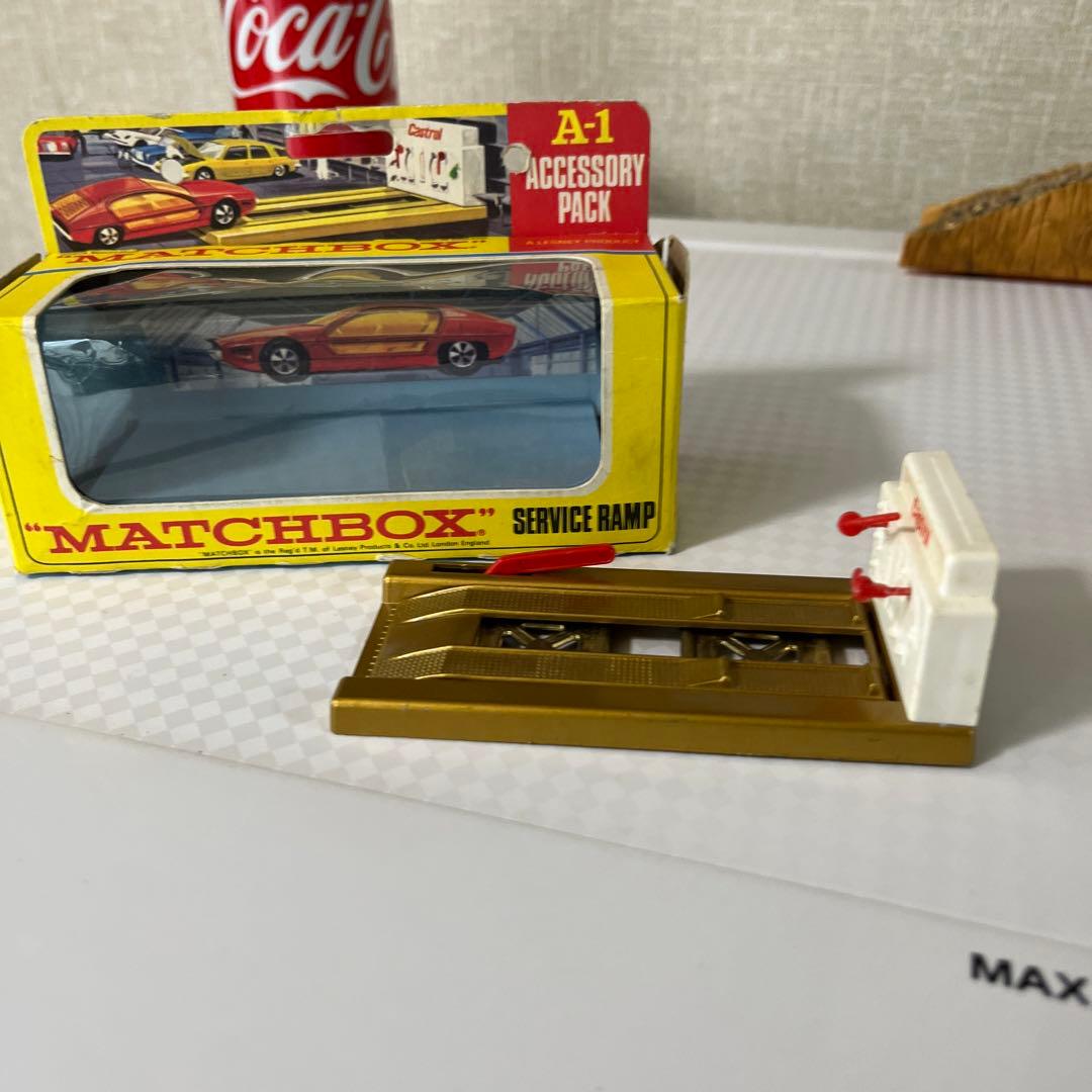 マッチボックス　パワーリフトとボックス　ビンテージ