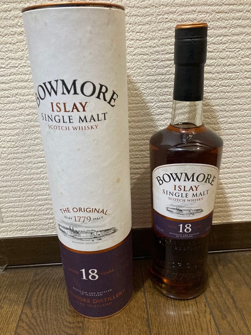 ボウモア18年旧ボトル