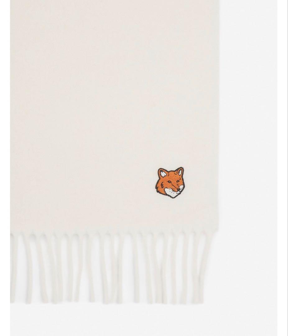 Maison Kitsune FOX HEAD SCARF マフラー ストール