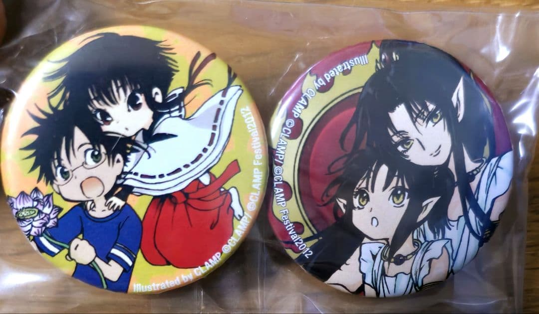 CLAMP FESTIVAL 2012 缶バッジセット